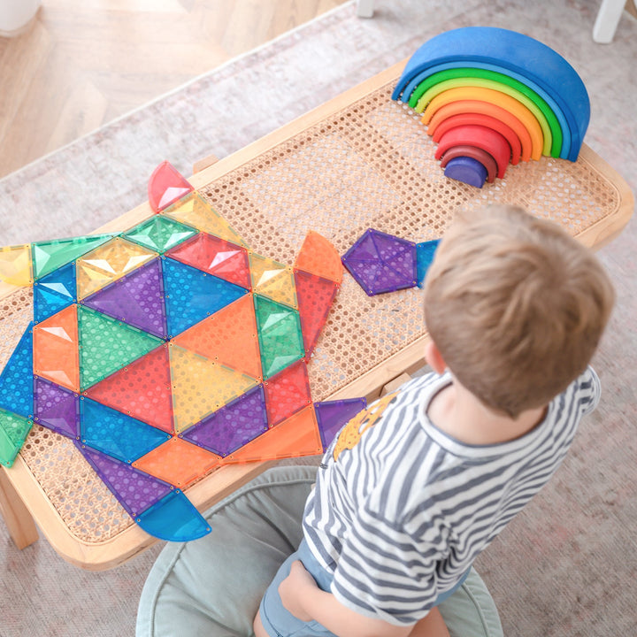 Connetix Tiles - 36 Piece Expansion Set | Rainbow