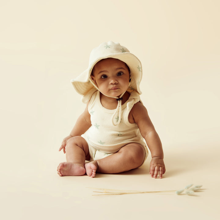 Wilson and Frenchy Tiny Starfish Organic Terry Sunhat