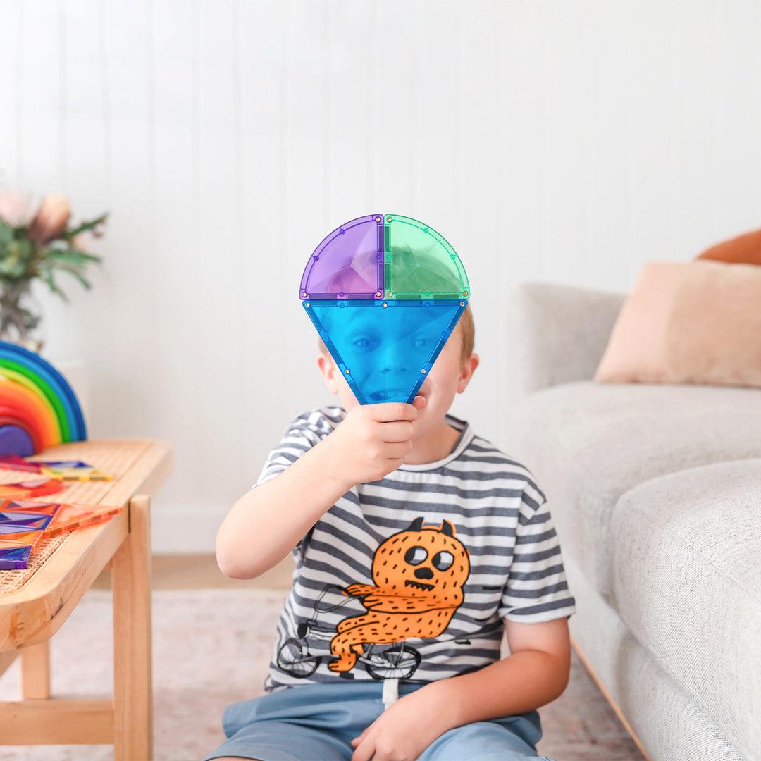 Connetix Tiles - 36 Piece Expansion Set | Rainbow