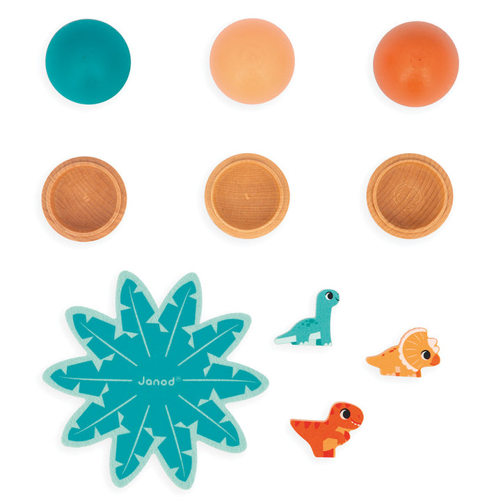 Janod - Dino Surprise Eggs