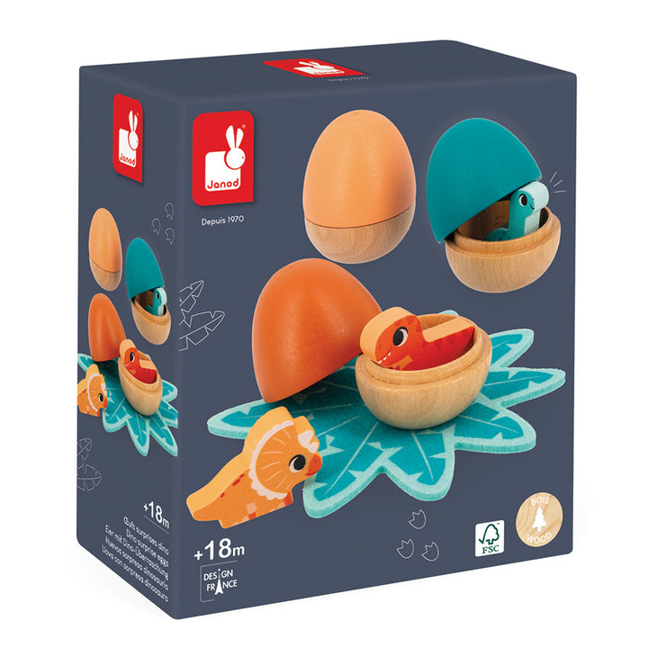 Janod - Dino Surprise Eggs