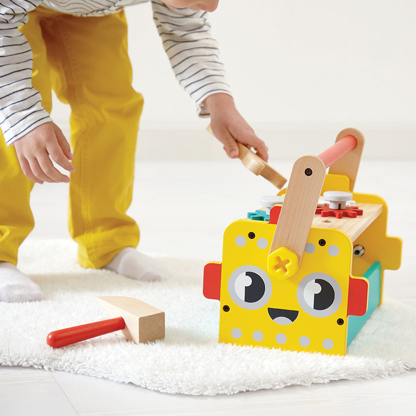 Janod - BricoKids DIY Robot Tool Box