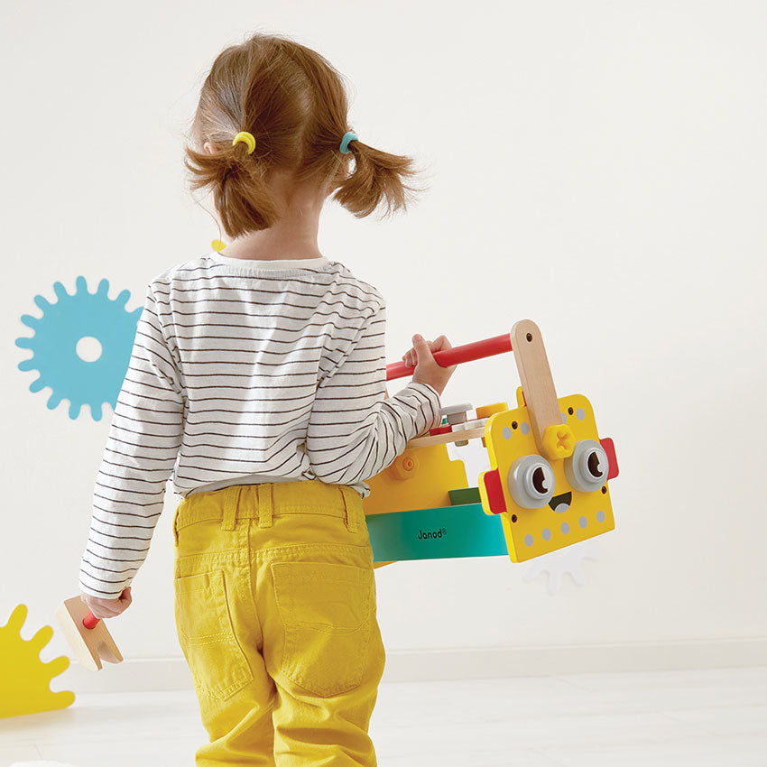 Janod - BricoKids DIY Robot Tool Box