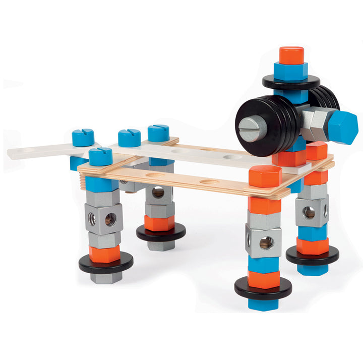 Janod - BricoKids DIY Barrel 100 Pieces