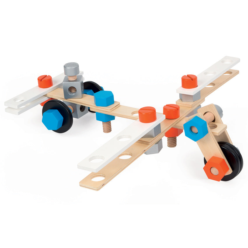 Janod - BricoKids DIY Barrel 100 Pieces