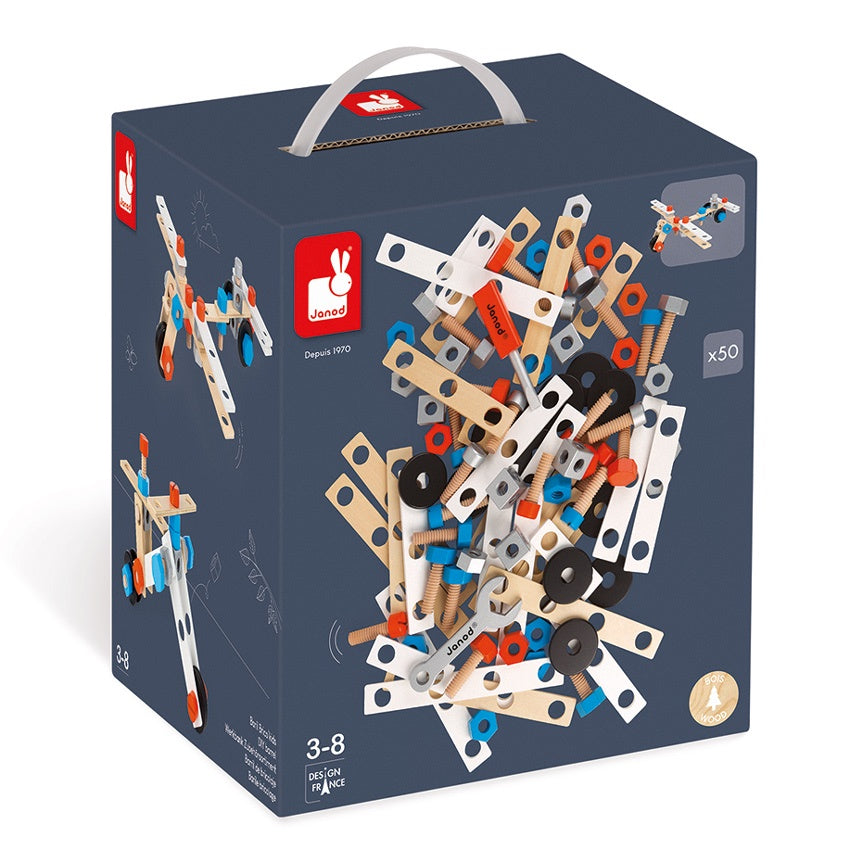 BricoKids DIY Barrel 50 Pieces