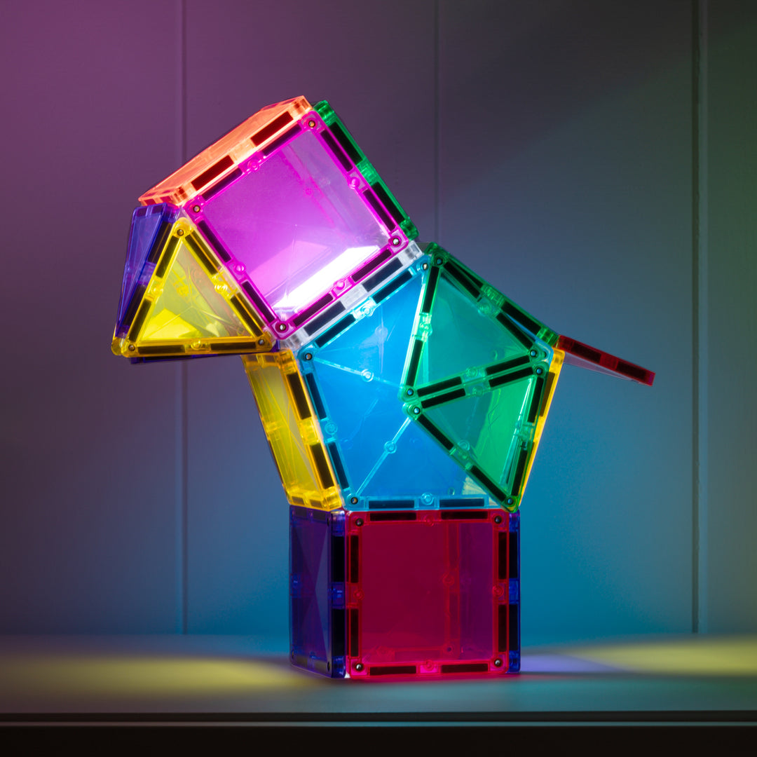 Connetix Tiles - 28 Piece Light |  Star Pack