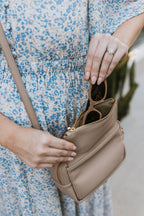 Playground Cross-Body Bag - Oat Dimple