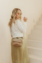 Playground Cross-Body Bag - Oat Dimple