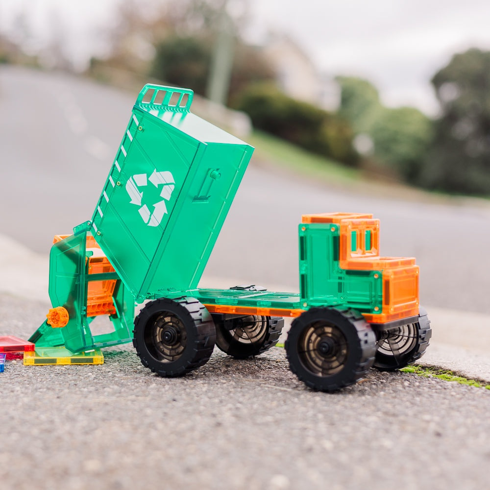14 Piece Mega Recycling Truck