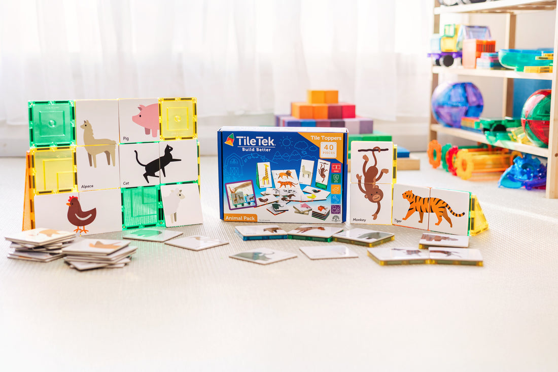 40 Piece Tile Topper - Animal Pack