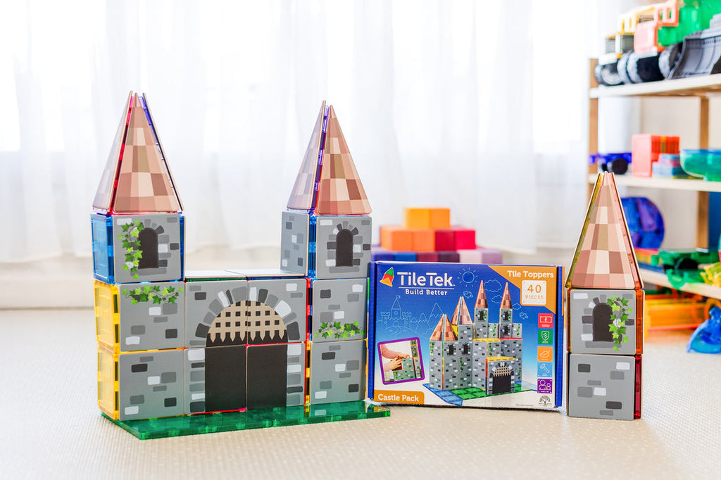 40 Piece Tile Topper - Castle Pack