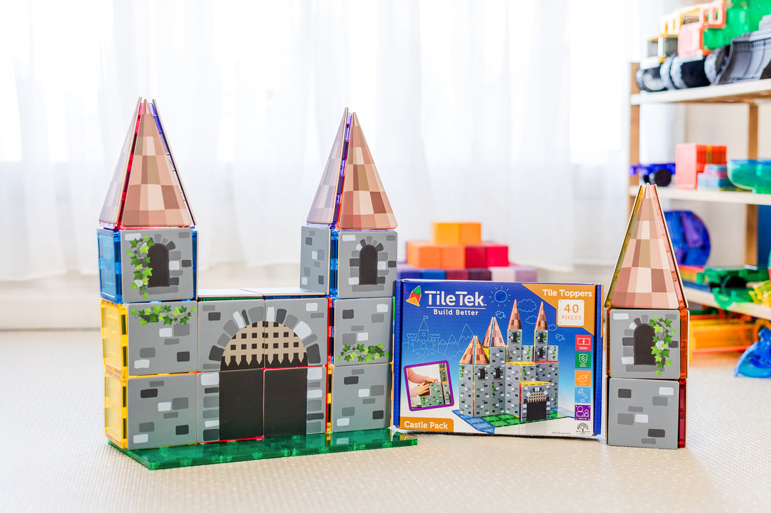 40 Piece Tile Topper - Castle Pack