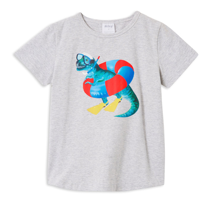 Milky Beach Dino T-Shirt