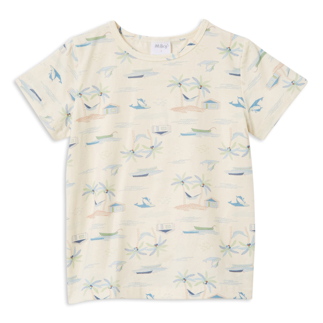 Milky Fishing Village T-Shirt
