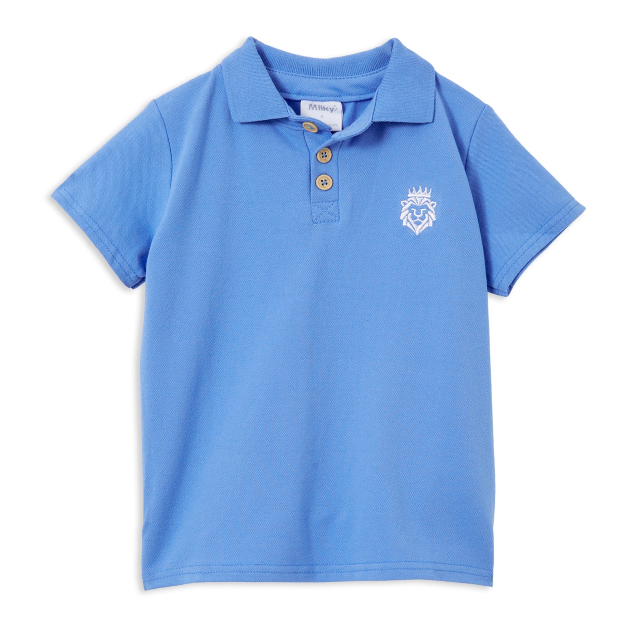 Milky Sky Blue Polo Shirt