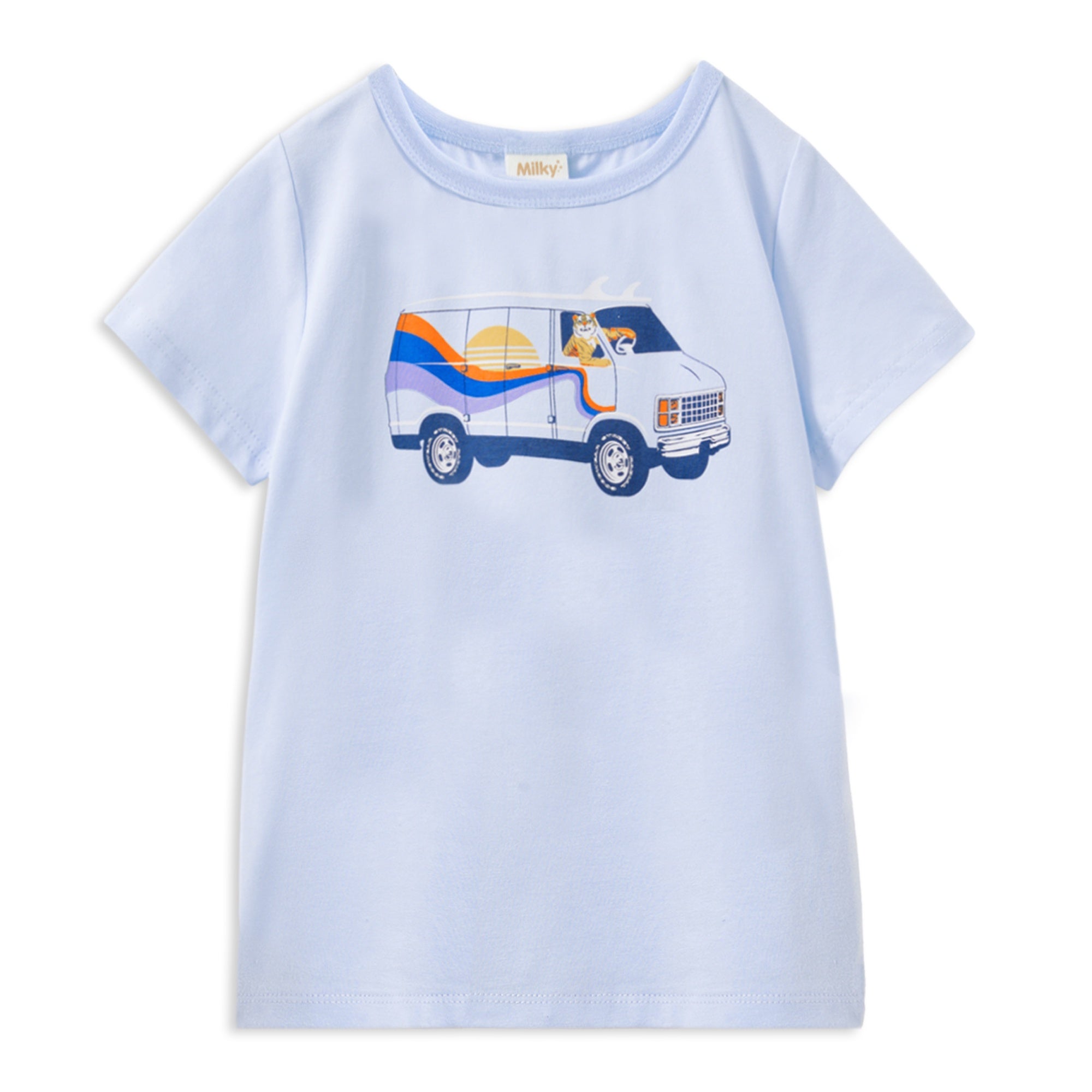 Milky Retro Tiger Tee
