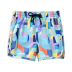 Milky Geometric Boardshort