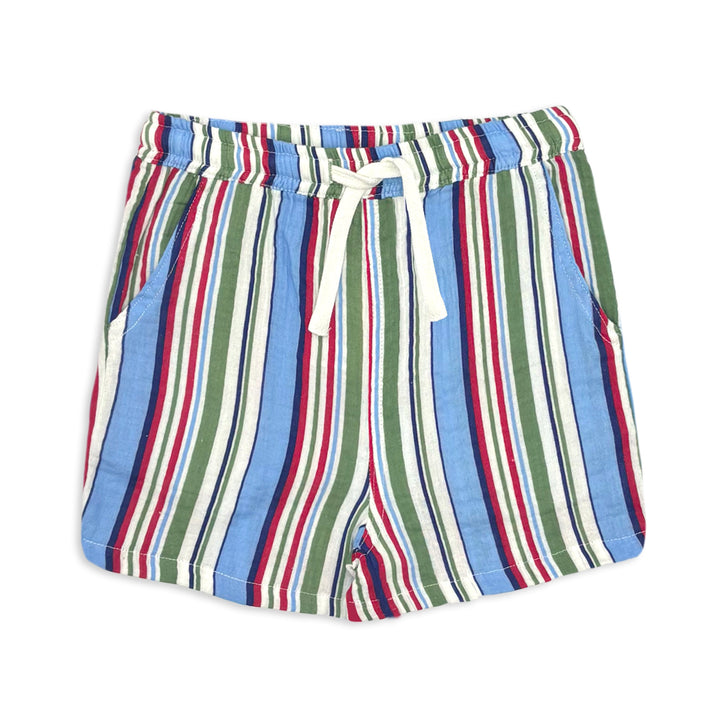 Milky Boys Crinkle Stripe Short