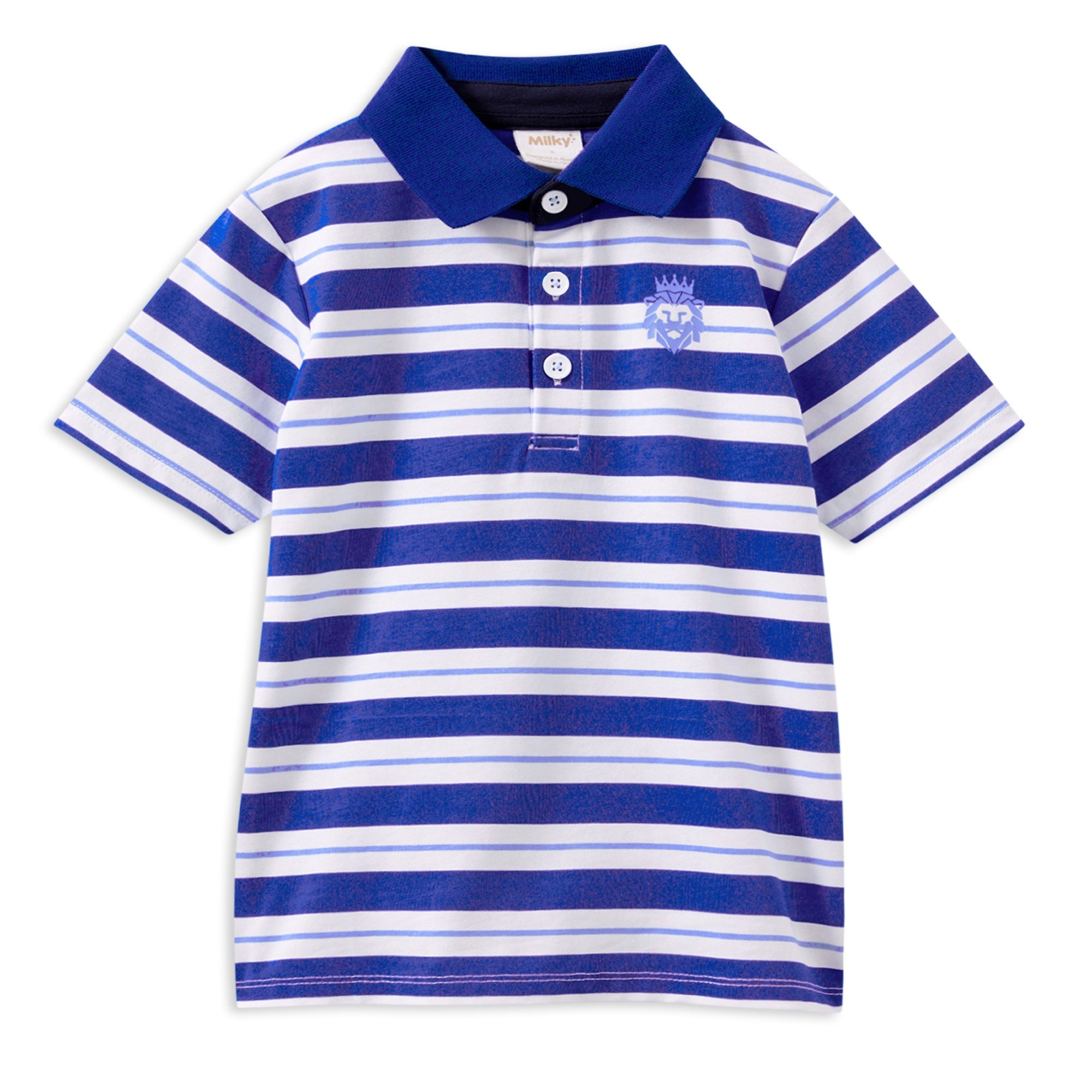 Milky Blue Stripe Rugby