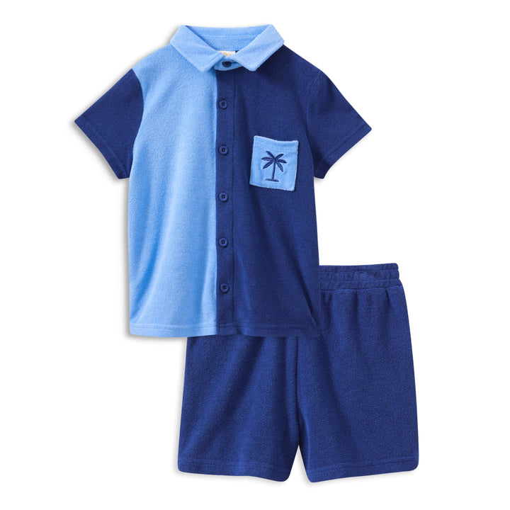Milky Palm Terry Towelling Set