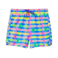 Milky Picnic Check Boardshort