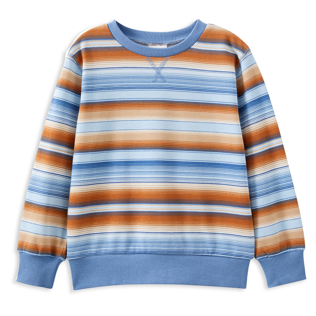 Ombre Stripe Fleece Sweat Ombre Stripe Fleece Sweat
