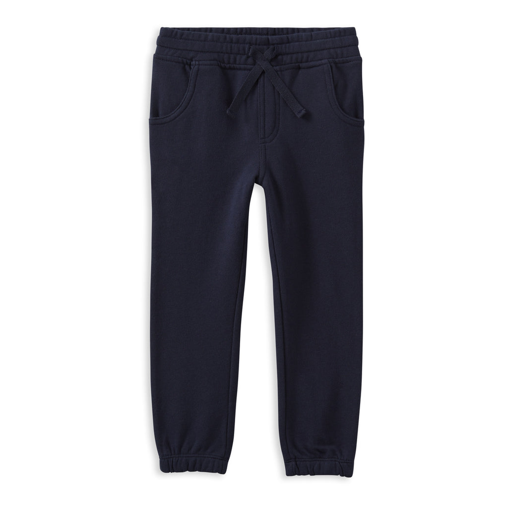 Milky Navy Track Pant