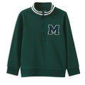 Green Zip Sweat