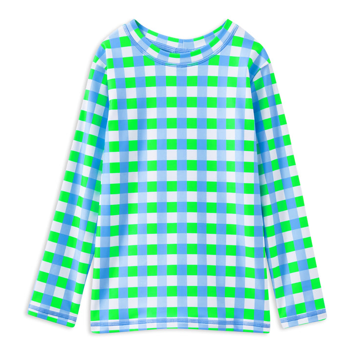 Milky Check Rash Vest