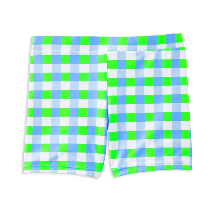 Milky Check Swim Short
