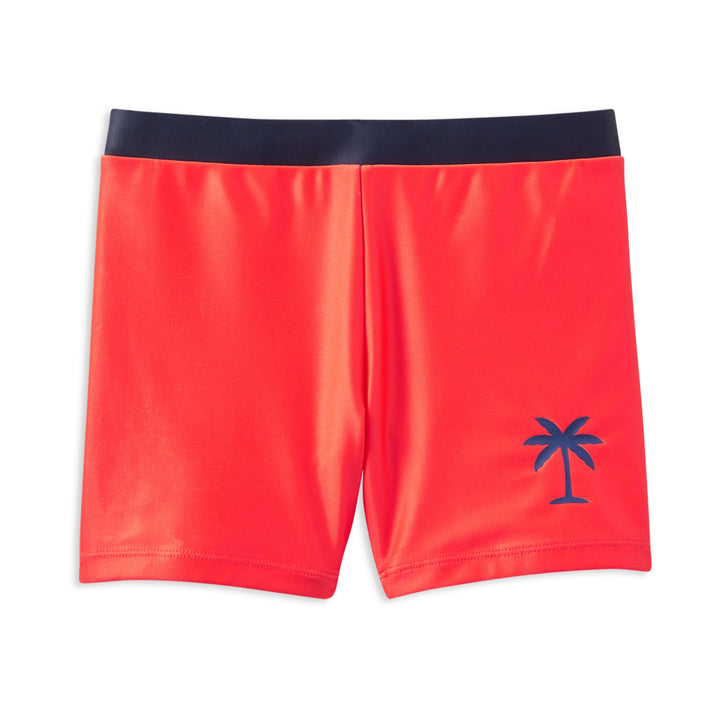 Milky Red Swim Short