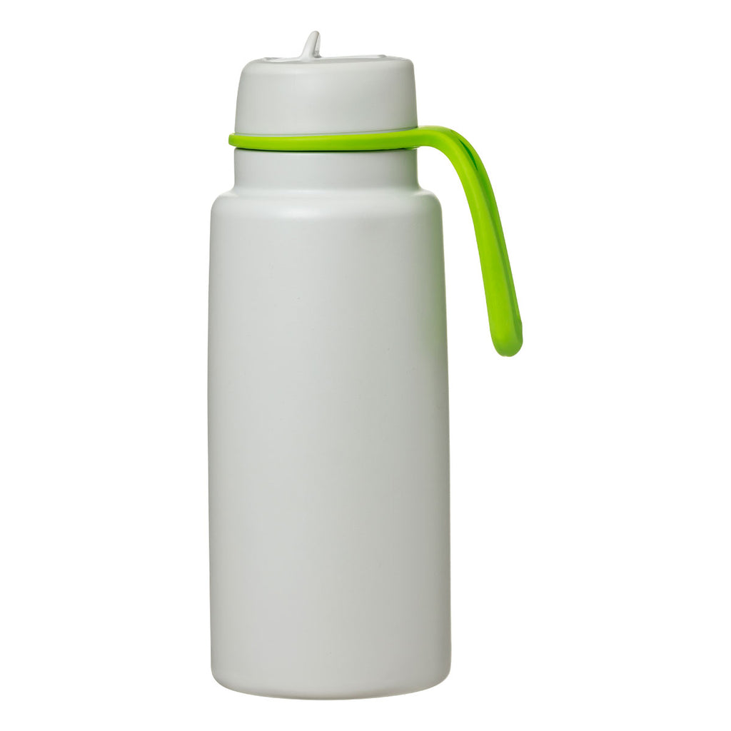 Insulated Flip Top Bottle 1L - Lime Time
