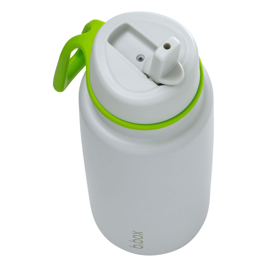 Insulated Flip Top Bottle 1L - Lime Time