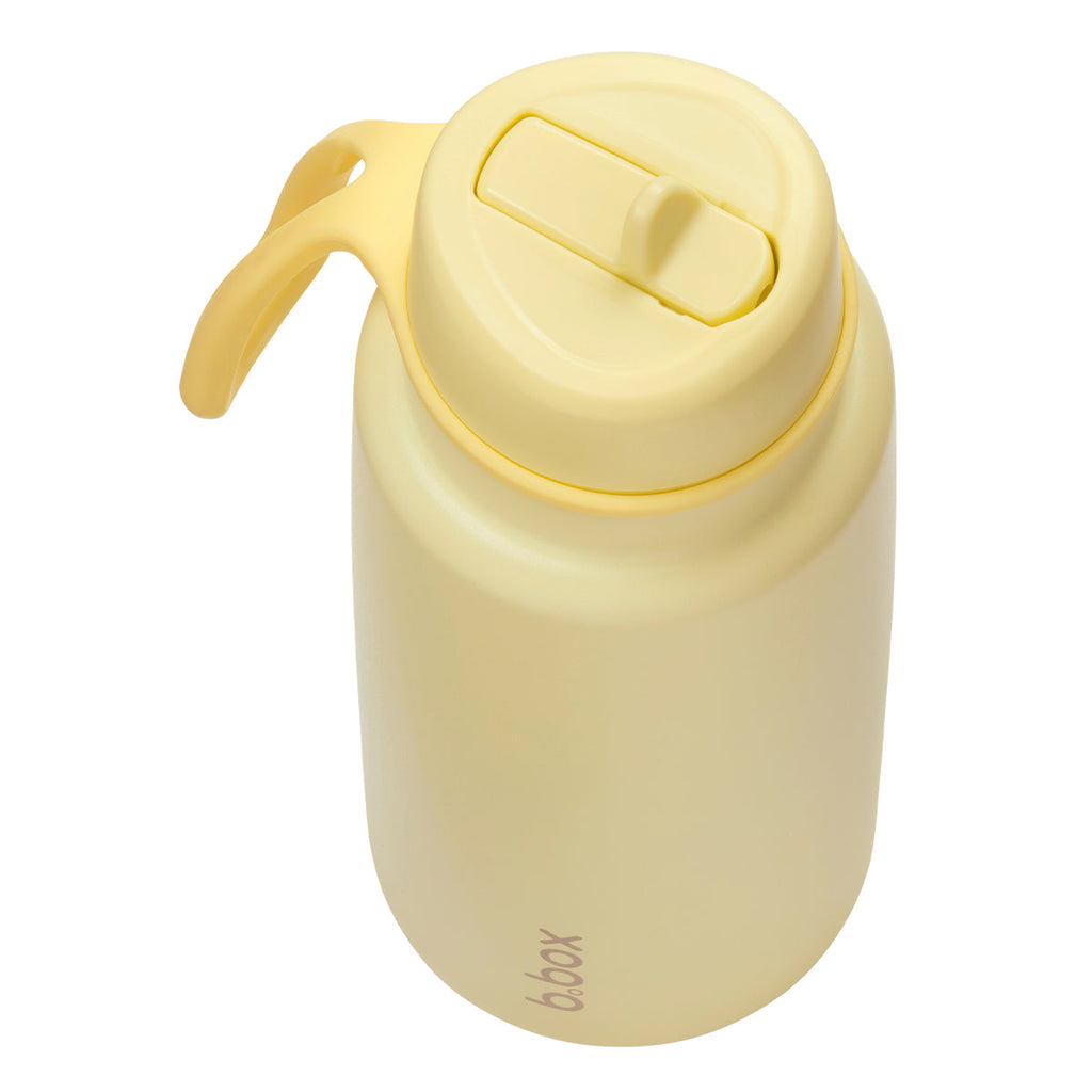 Insulated Flip Top Bottle 1L - Lemon Twist