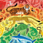 Rainbow Puzzle 100 Piece - Animals