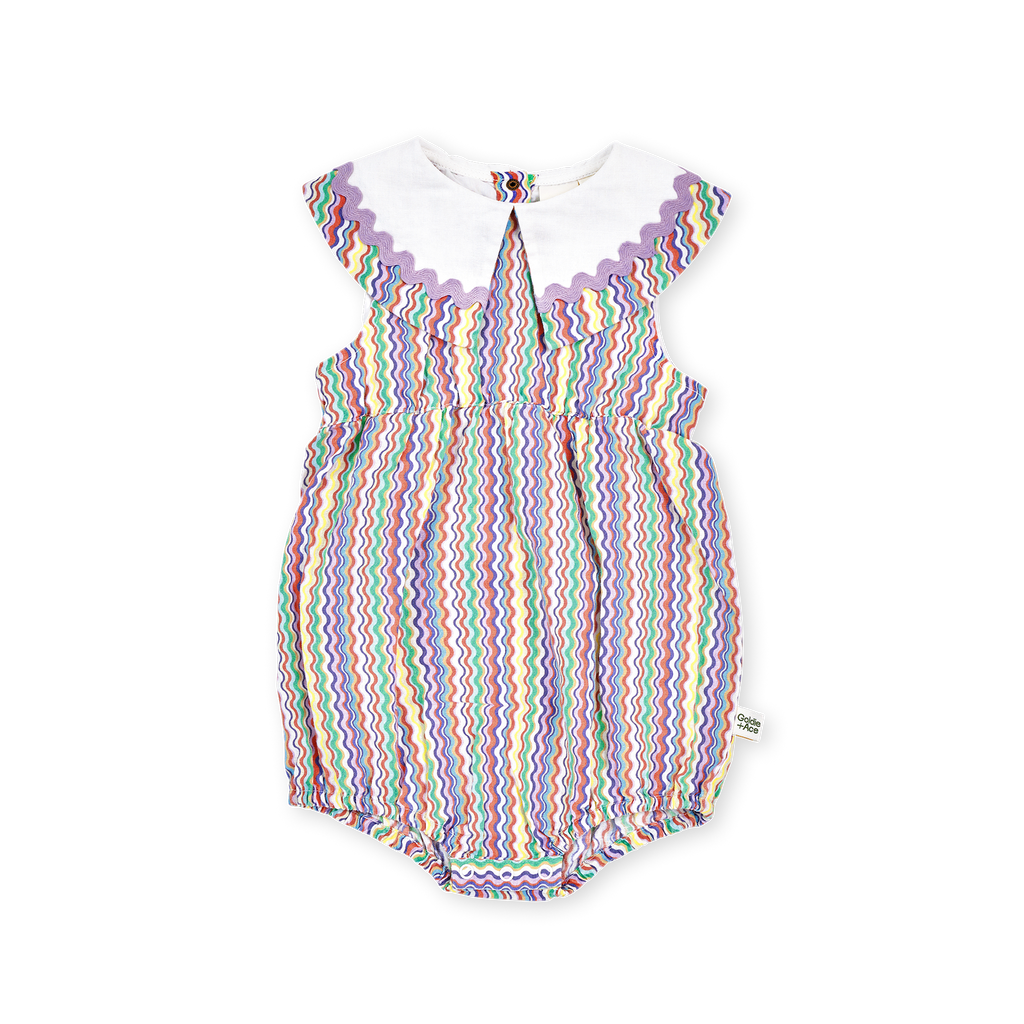 Ric Rac Ava Collared Romper