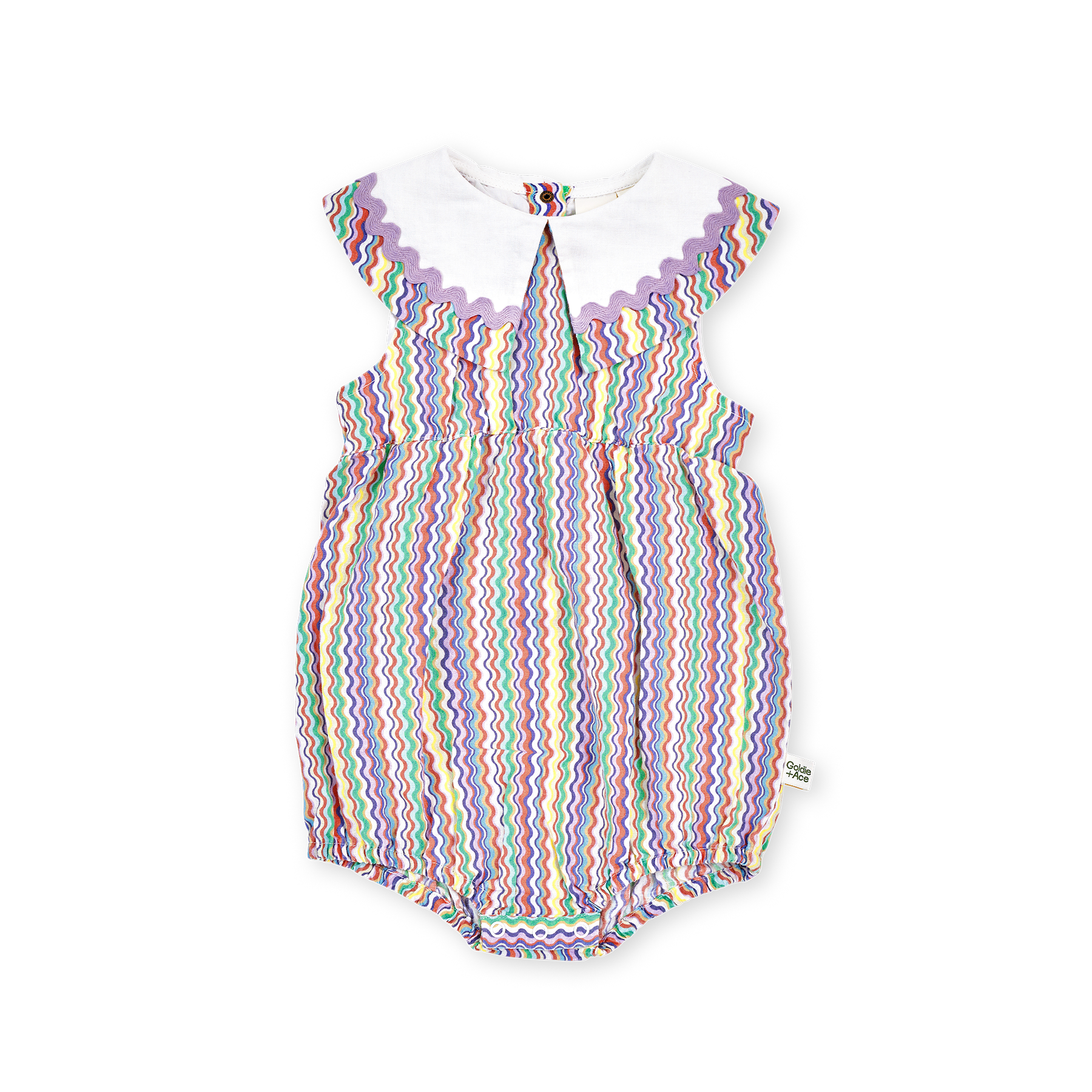 Ric Rac Ava Collared Romper