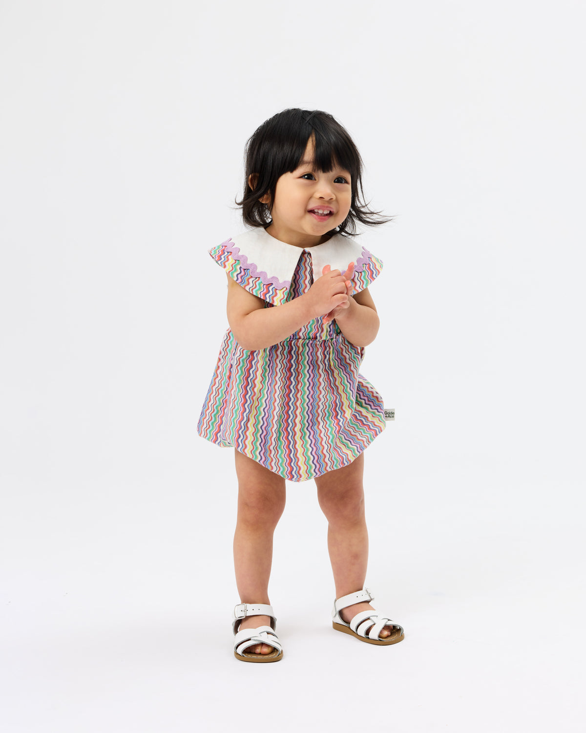 Ric Rac Ava Collared Romper
