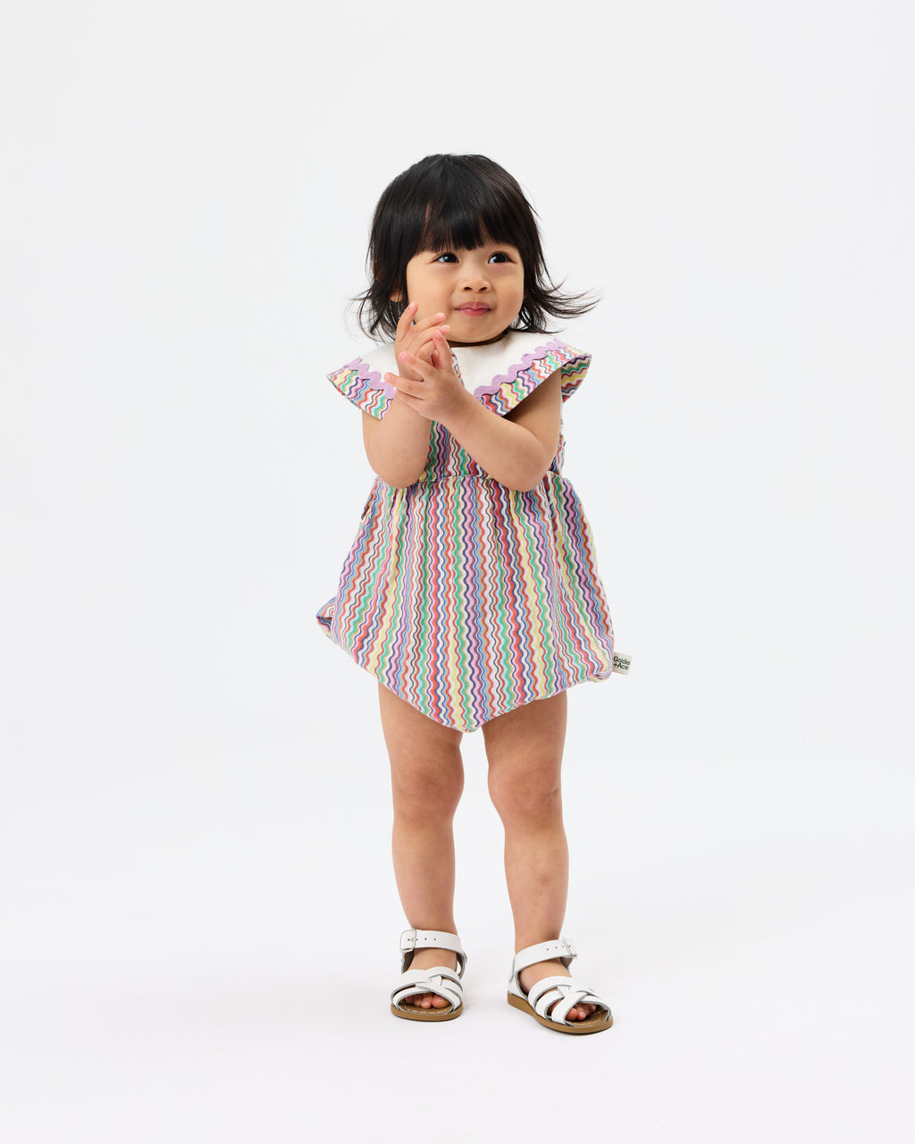 Ric Rac Ava Collared Romper