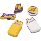 Jibbitz Charms - NBA Los Angeles Lakers 5pk