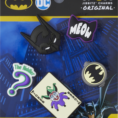 Jibbitz Charms - Batman 5pk