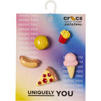 Jibbitz Charms - Mini 3D Food 5pk