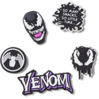 Jibbitz Charms - Spiderman Venom 5pk