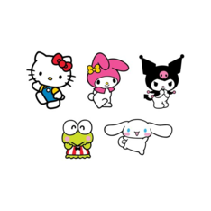 Crocs Jibbitz Charms - Hello Kitty 5pk