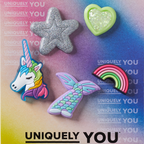 Jibbitz Charms - Favorite Unicorns 5pk