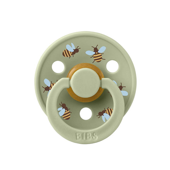 BIBS Pacifier Studio Colour - Bumblebee Mushroom/Sage 2 Pack