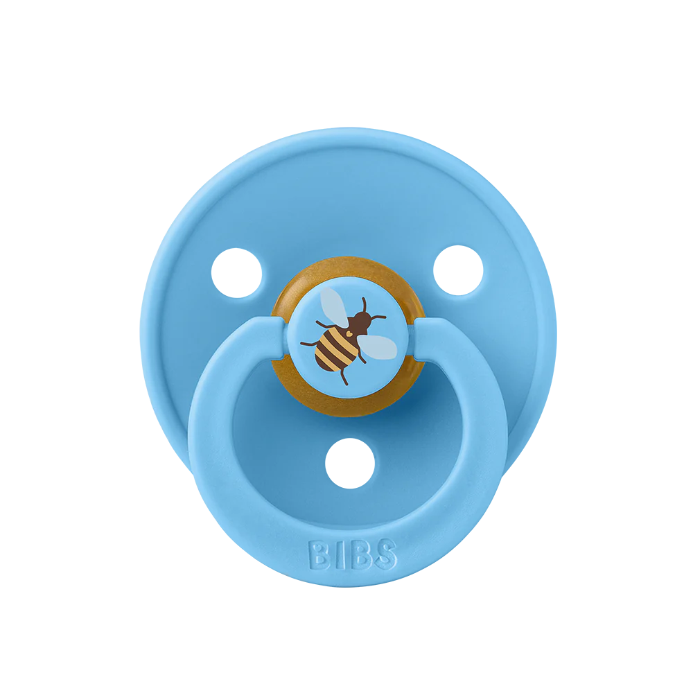 BIBS Pacifier Studio Colour - Bumblebee Breeze/Petrol 2 Pack