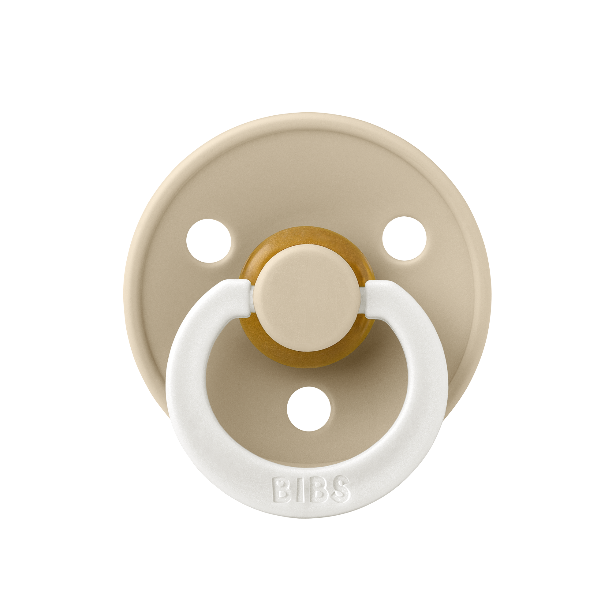 Colour GLOW Pacifier 2 Pack - Vanilla/Dark Oak