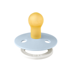 Colour GLOW Pacifier 2 Pack - Iron/Baby Blue